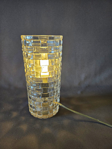 Vintage unusual clear glass - unusual,