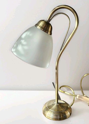 Vintage brass effect lamp - vintage, with