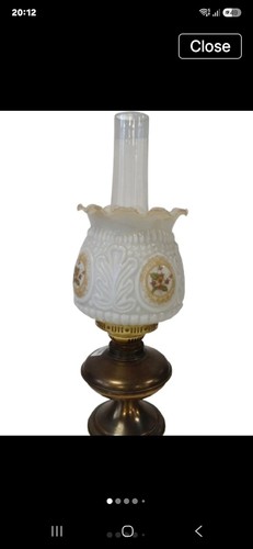Vintage antique oil lamp - vintage,