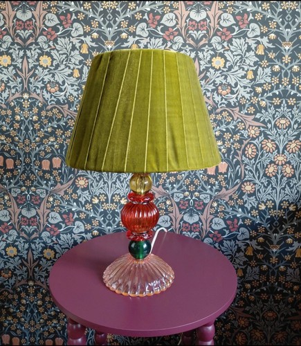 Vintage colorful stacked glass - stacked,