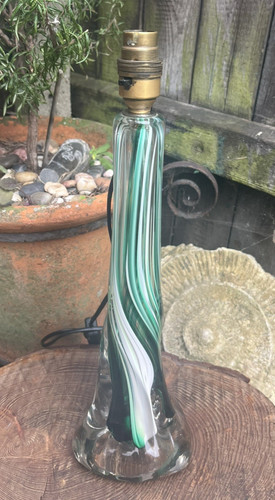 Strathearn glass table lamp
